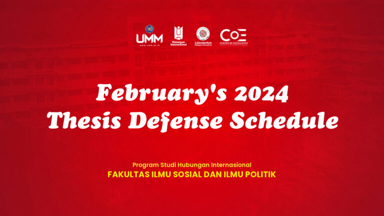 Jadwal Sidang Akhir dan Seminar Proposal Bulan Februari 2024