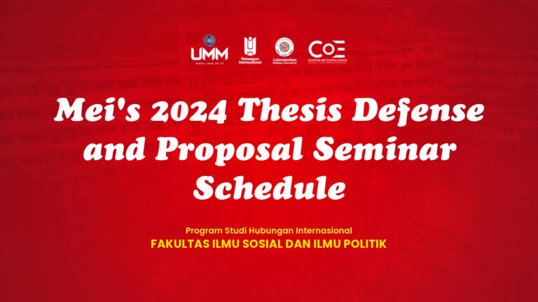 Jadwal Sidang Akhir dan Seminar Proposal Bulan Mei 2024