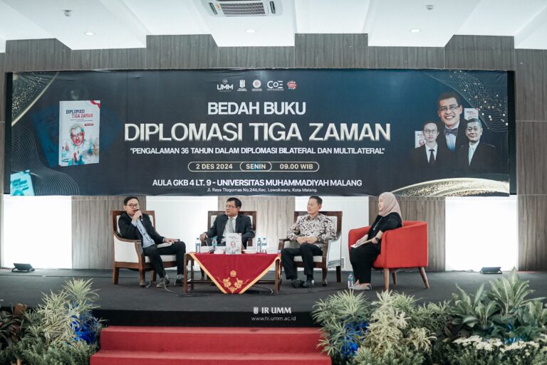 Dubes Priyo Iswanto Bedah Buku ‘Diplomasi Tiga Zaman’