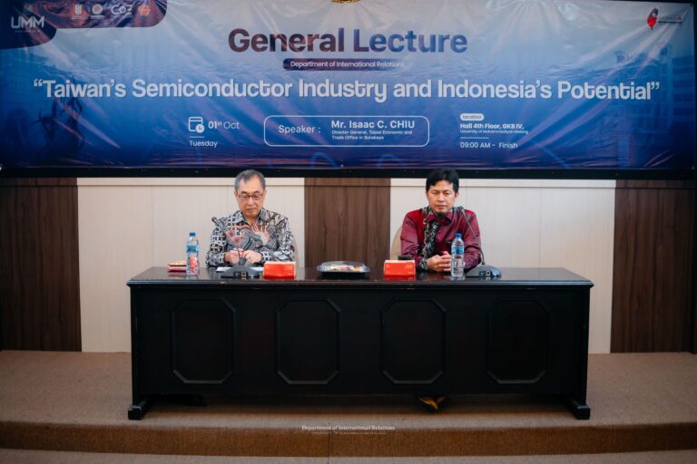 Direktur TETO Surabaya Soroti Potensi Semikonduktor Indonesia dalam Kuliah Umum Prodi HI UMM