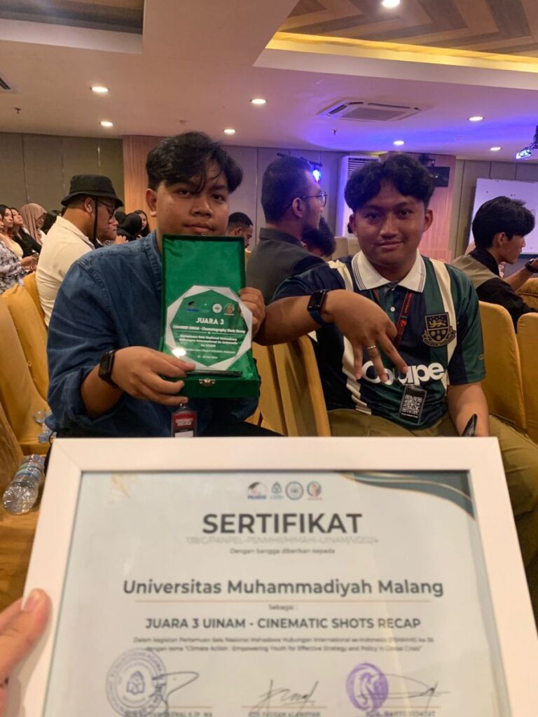 Dari Malang ke Makassar, Himpunan Mahasiswa HI UMM Torehkan Prestasi di Kompetisi Sinematografi Nasional