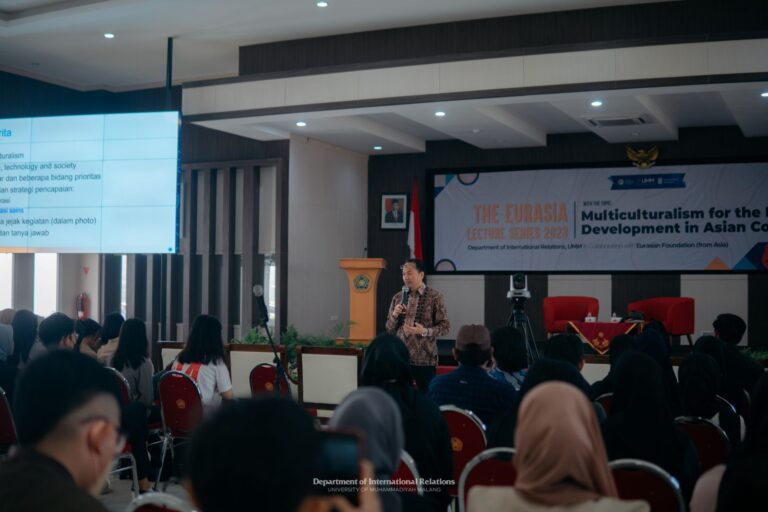 Serial Kuliah Eurasia Prodi HI UMM: Diplomasi Sains, Langkah Strategis Membangun Kolaborasi Global