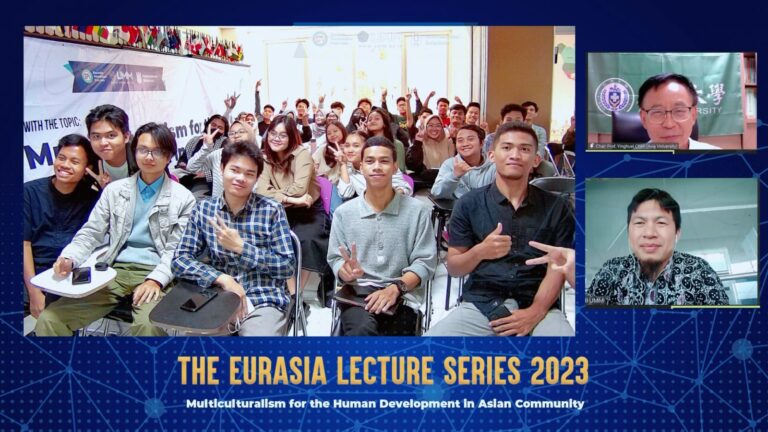 ​​Serial Kuliah Eurasia Prodi HI UMM: Profesor Asia University Taiwan Yinghuei Chen Ungkap Pentingnya Solidaritas Internasional di Era Pasca Pandemi