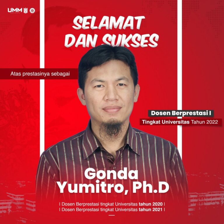 Hat-Trick Dosen Prodi HI UMM Dalam Ajang Penghargaan Dosen Berprestasi Tingkat Universitas