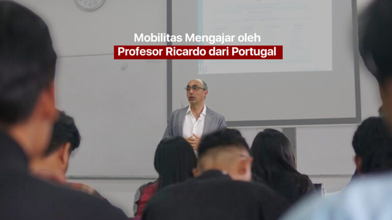 Mobilitas Mengajar oleh Profesor Ricardo dari Portugal