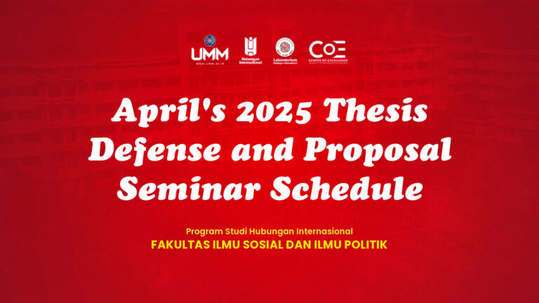 Jadwal Sidang Akhir dan Seminar Proposal Bulan April 2025