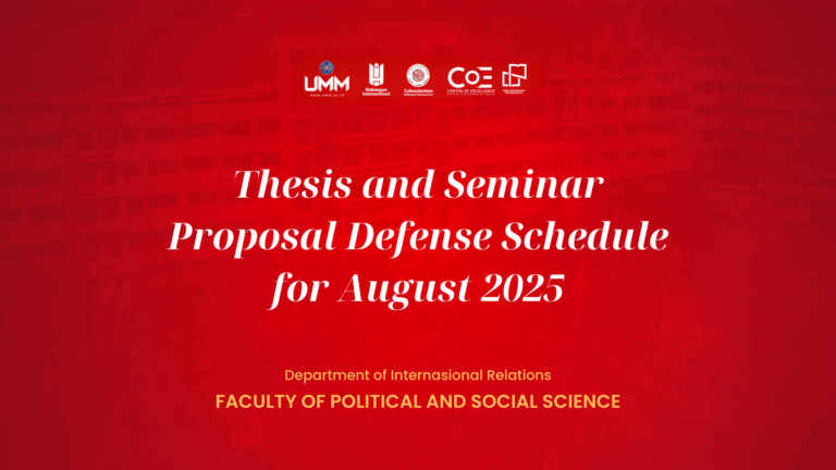 Jadwal Sidang Akhir dan Seminar Proposal Bulan Agustus 2025