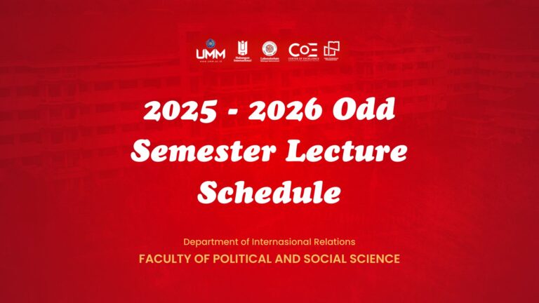 Jadwal Kuliah Semester Ganjil 2025-2026