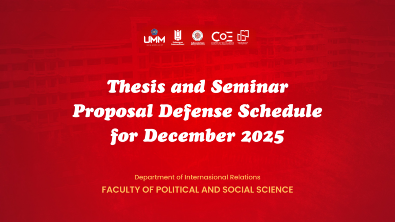 Jadwal Sidang Akhir dan Seminar Proposal Bulan Desember 2025